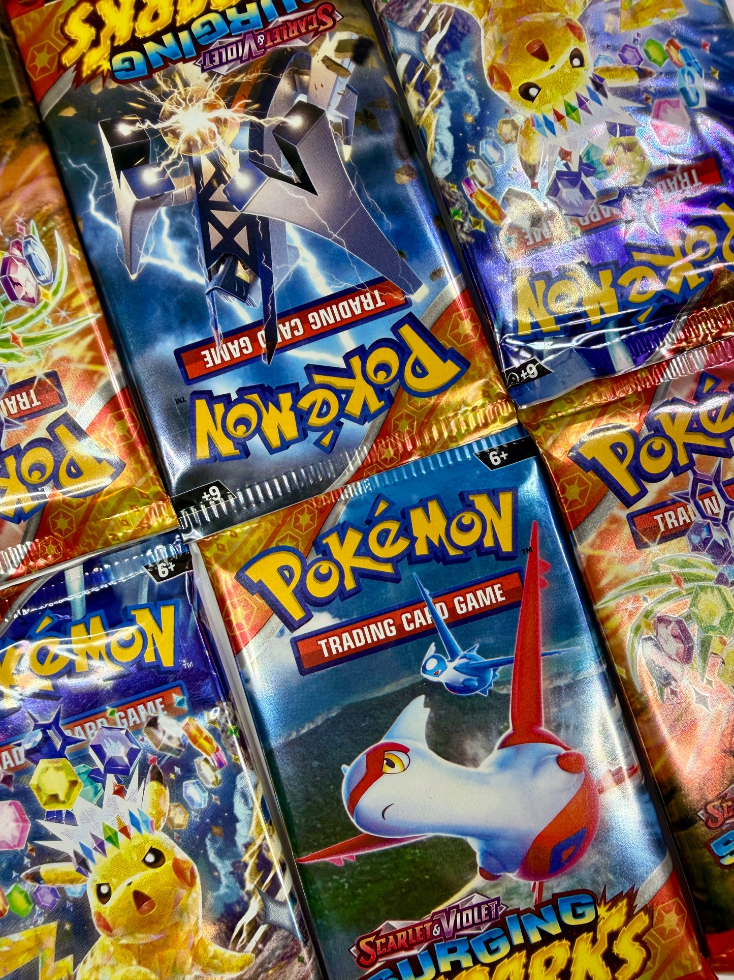 Surging Sparks Booster Packs