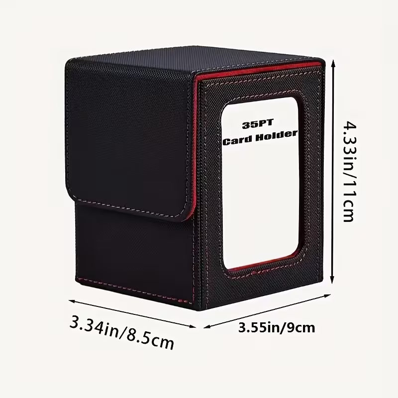 Premium Card Storage Box with Display Window