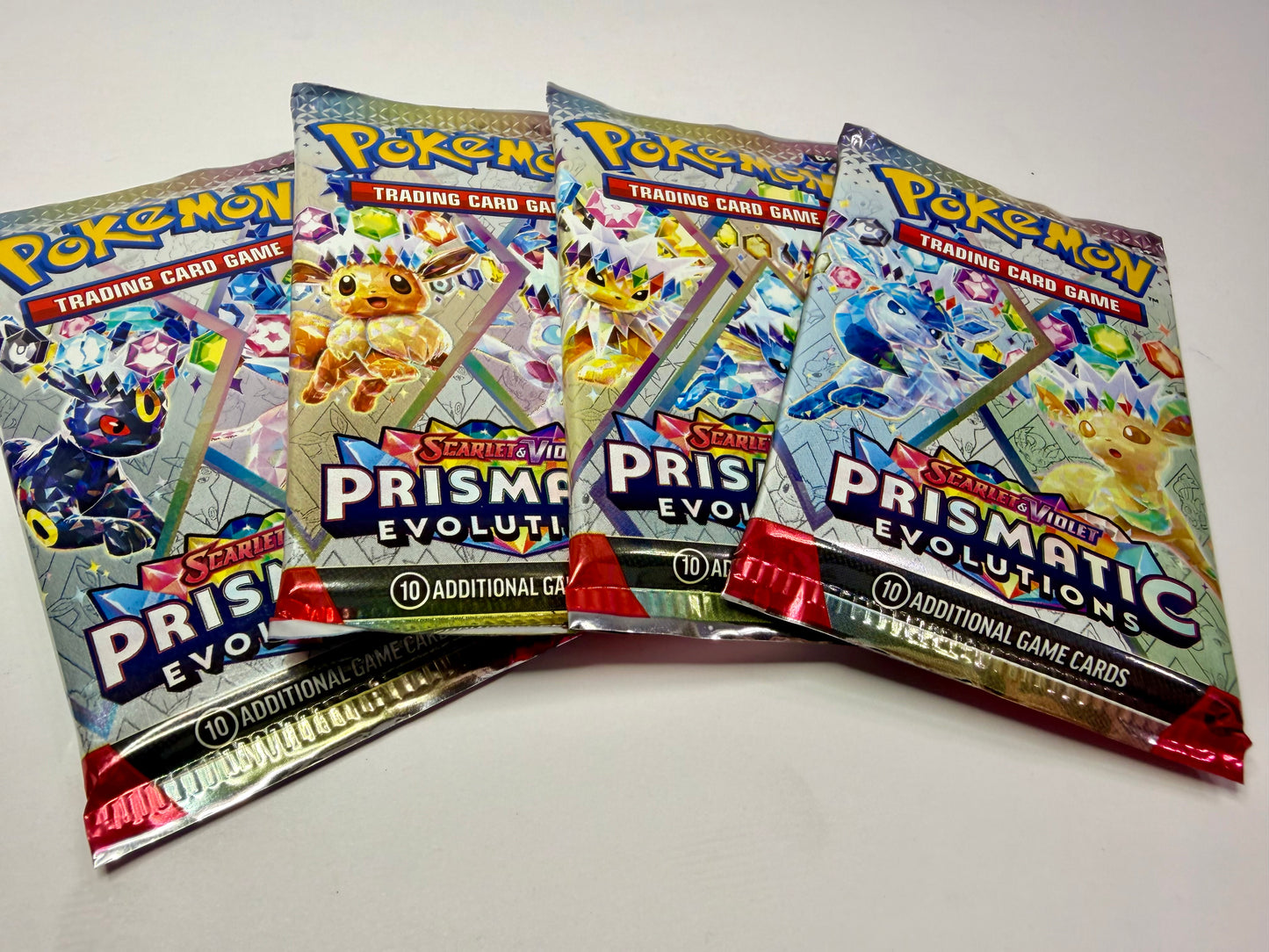 Prismatic Evolutions Booster Packs