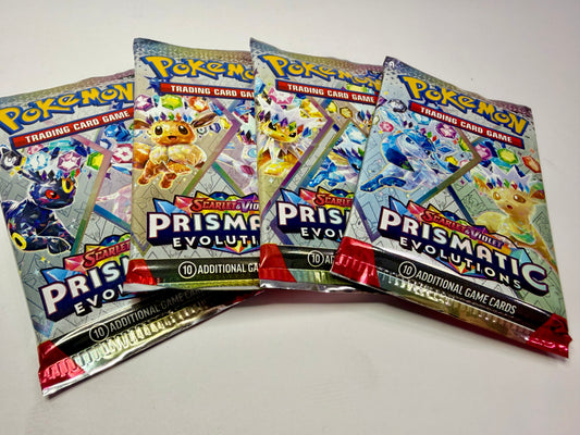 Prismatic Evolutions Booster Packs