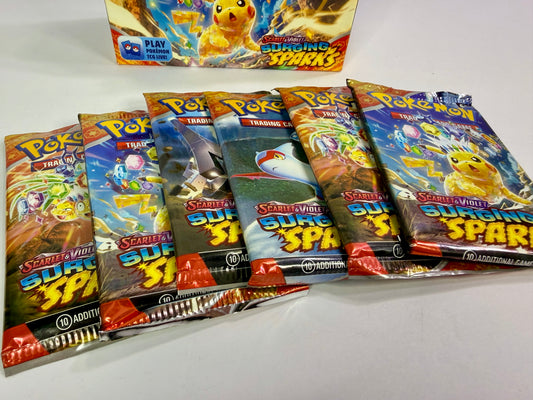 Surging Sparks Booster Packs