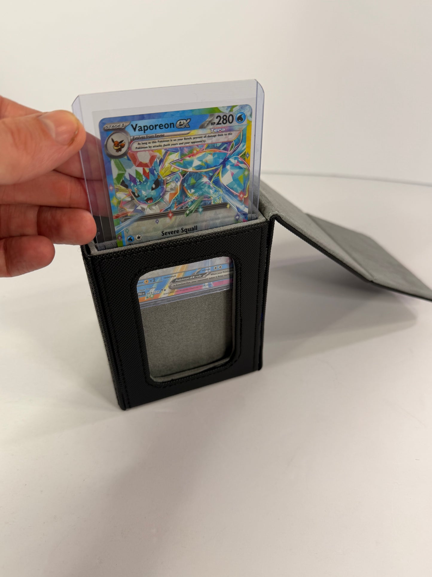 Premium Card Storage Box with Display Window