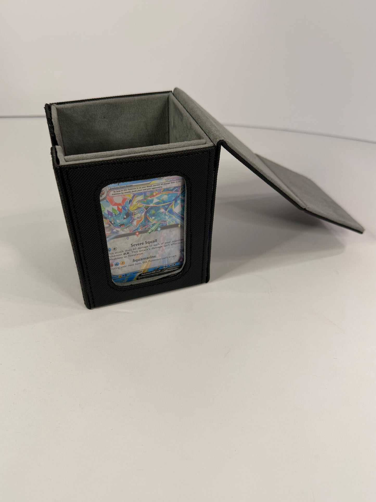 Premium Card Storage Box with Display Window