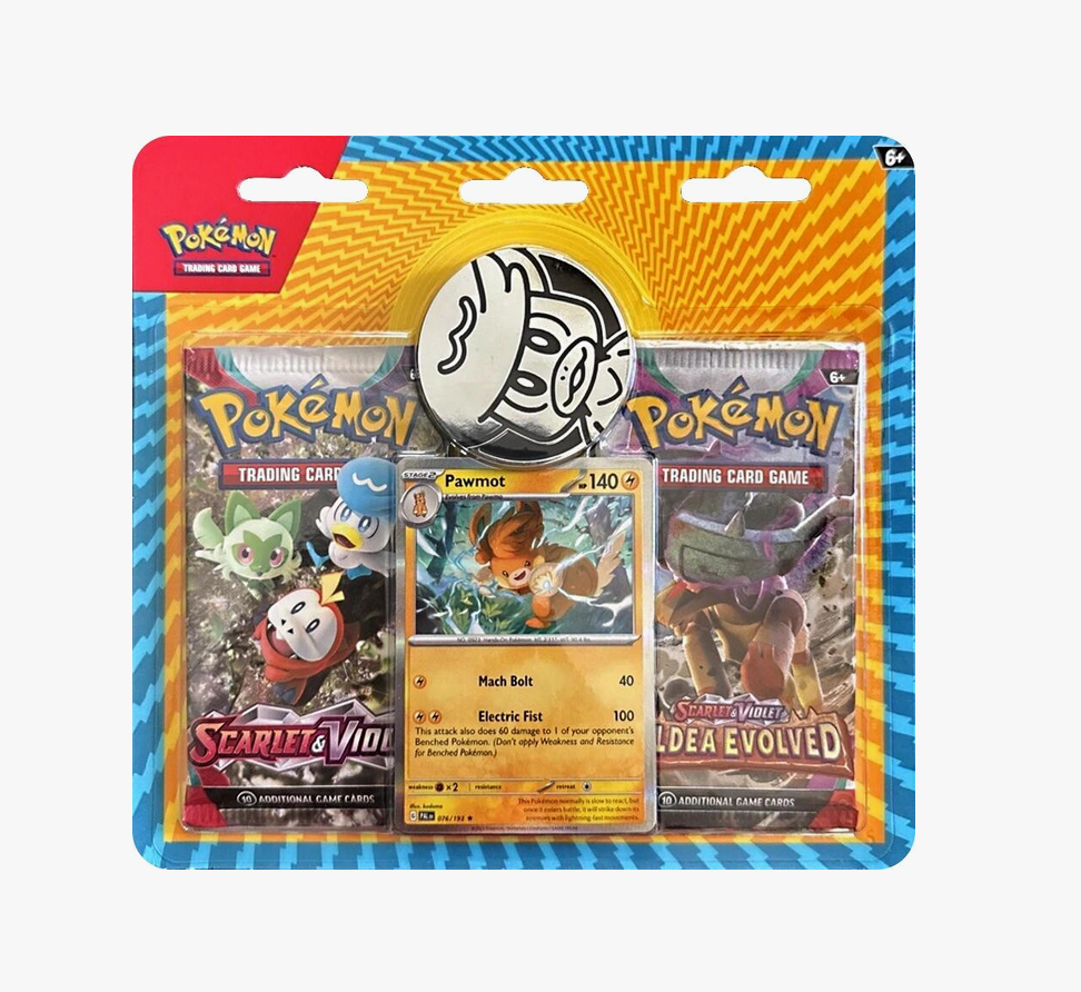 SV:01 Scarlet & Violet Base Set 2-Pack Blister (Pawmot)
